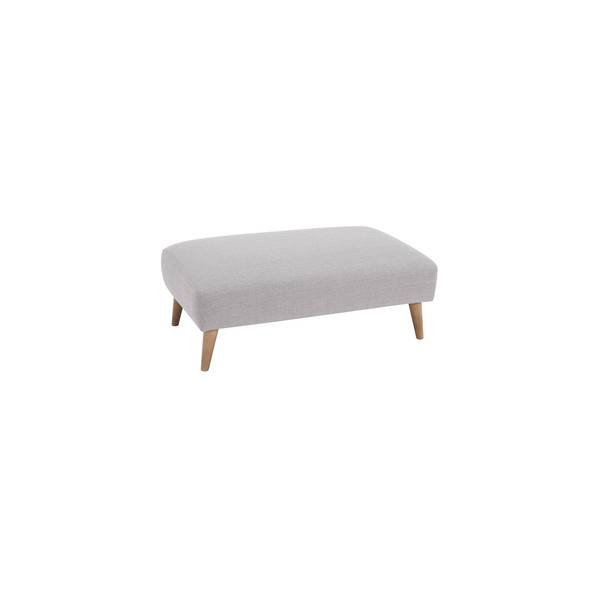Orbit Footstool in Light Grey – Oak Furniture Store